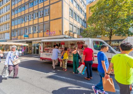 Le marché de Neuchâtel