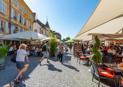 Le marché de Neuchâtel