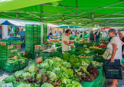 Le marché de Neuchâtel